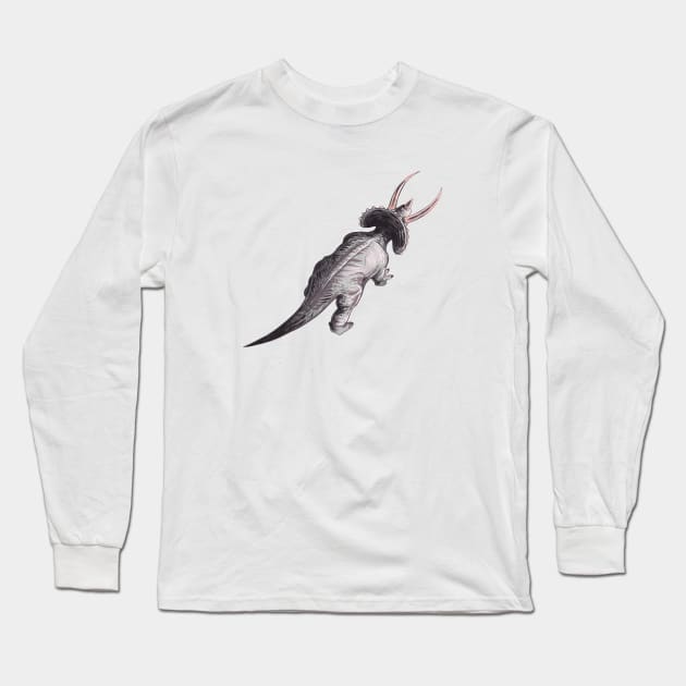 Lonely dino Long Sleeve T-Shirt by ArtDary